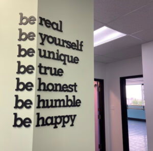 Be Yourself wall art