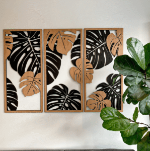 Monstera Leaf Wall Art