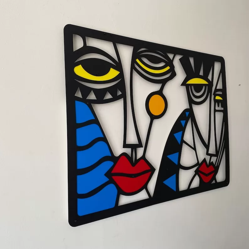 Modern Cubist Picasso Wall Art