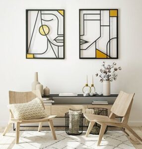 Minimalist Wood Wall Art