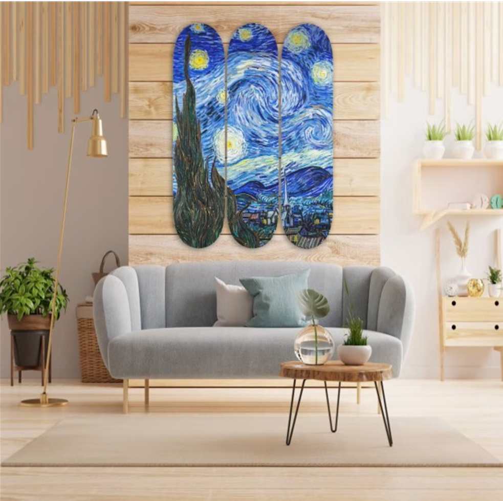 Van Gogh Inspired Wall Art