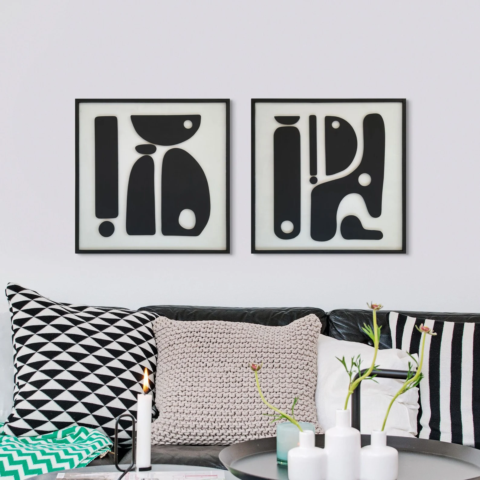 wooden mountain desert wall art